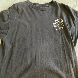 Anti social social club t shirt